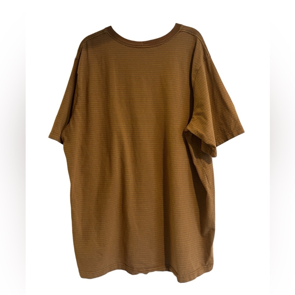 Carhartt Men's Brown Short Sleeve Tee Shirt- Size 2XL Tall - Picture 2 of 7
